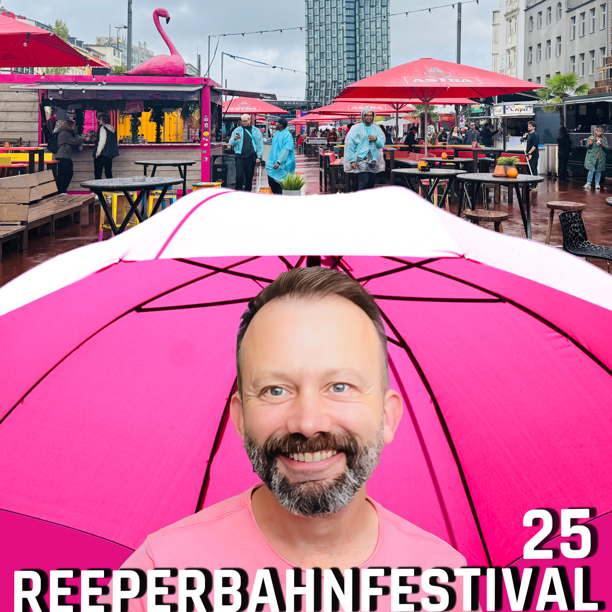 Reeperbahnfestival 2025 Singing in the rain